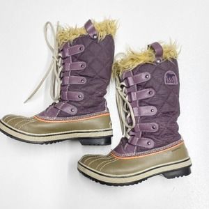 Sorel Joan of Arctic Purple Duck Boot 6